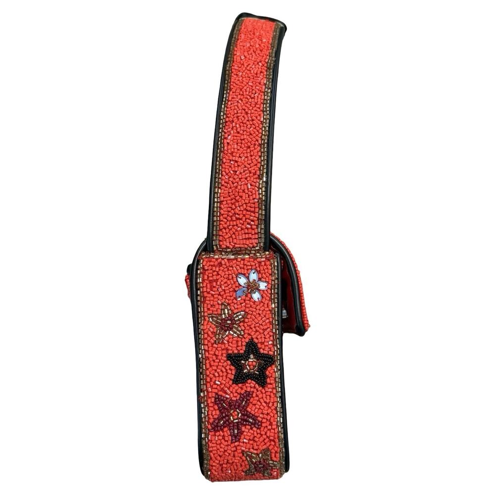 Staud Tommy Bag Purse Year of the Horse Red Black Beaded Limited Run NEW Tags - Picture 13 of 14